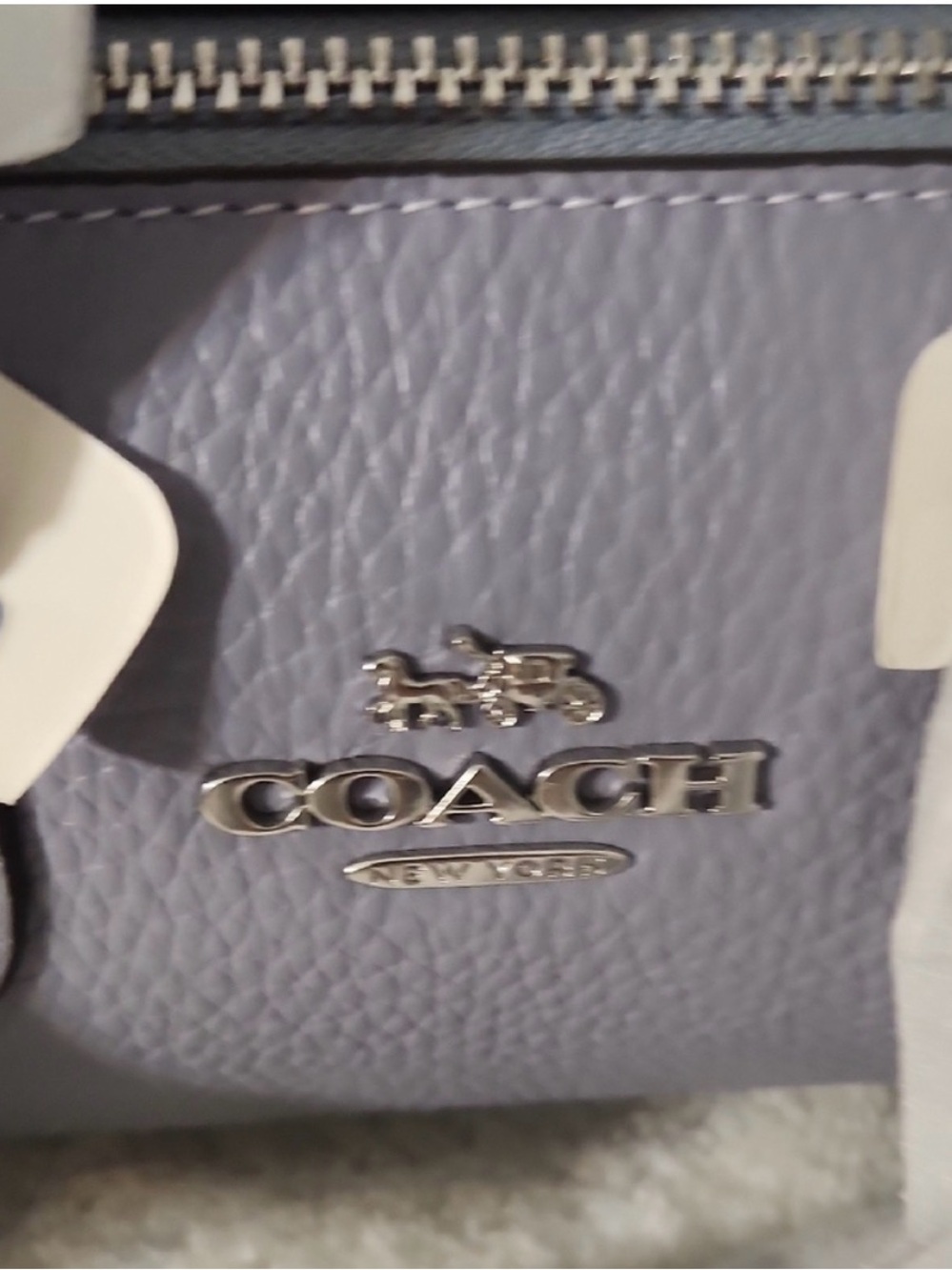 Coach Lacey Pebbled Leather Crossbody - Picture 4 of 6